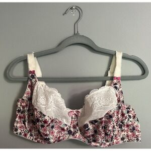 Bravissimo Floral Lacey Bra - Women's Size 40E‎